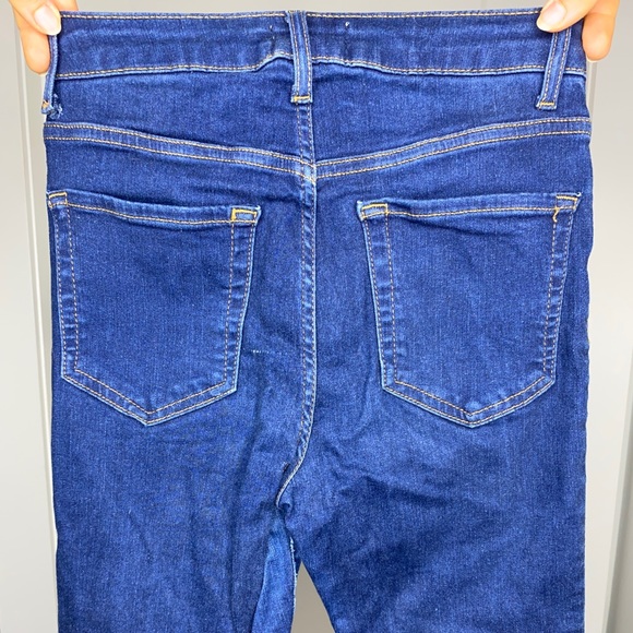 Highwaisted, Skinny Blue jeans - Picture 2 of 2